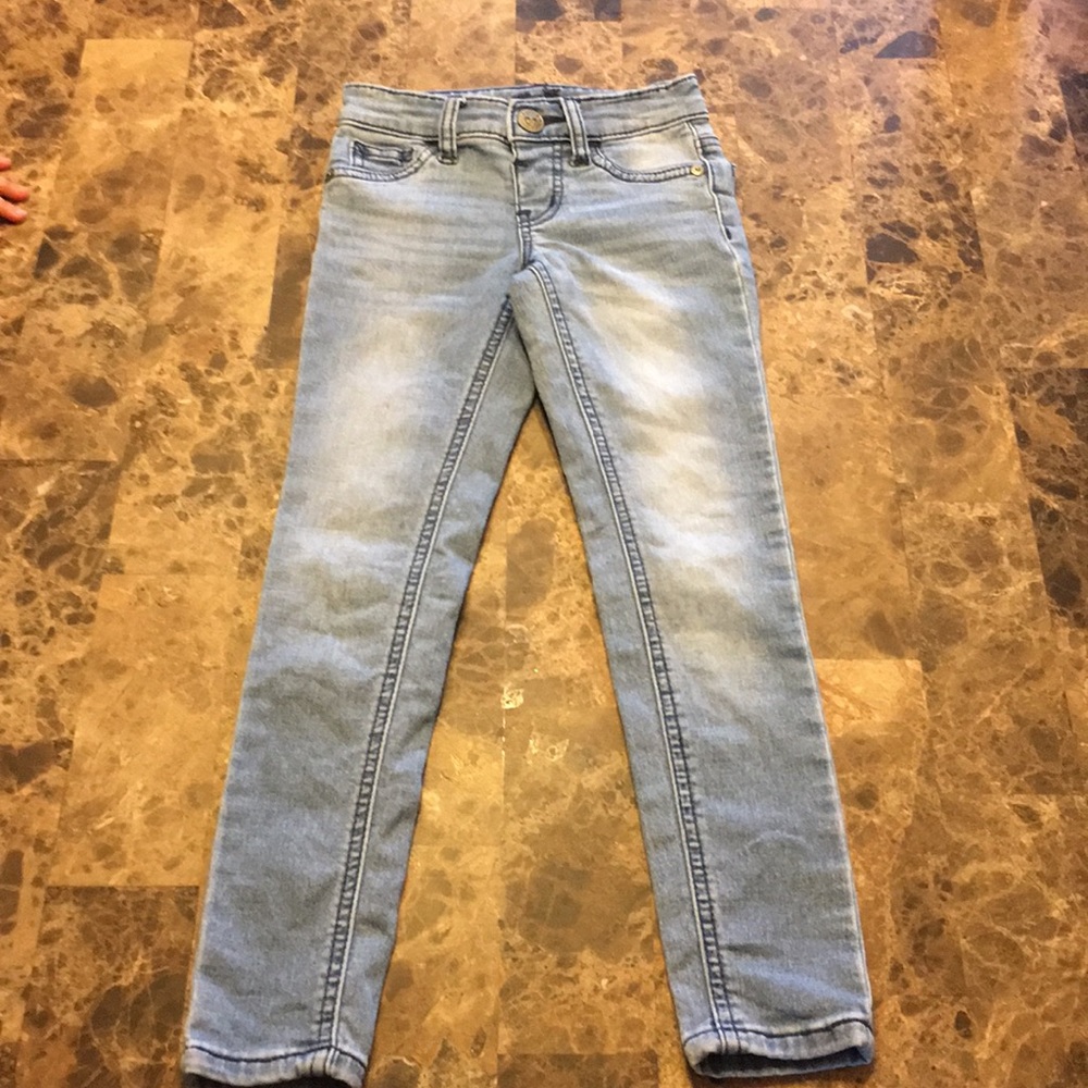 Girls justice jeans size 6 slim